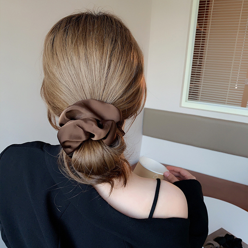 Koreanische Frau Große Elegant – Hair Tie Velvet Bewertung und Preis