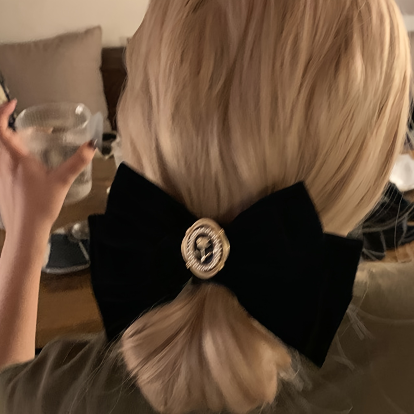 Eleganter Samt-Haargummi mit S – Hair Tie Velvet Bewertung und Preis