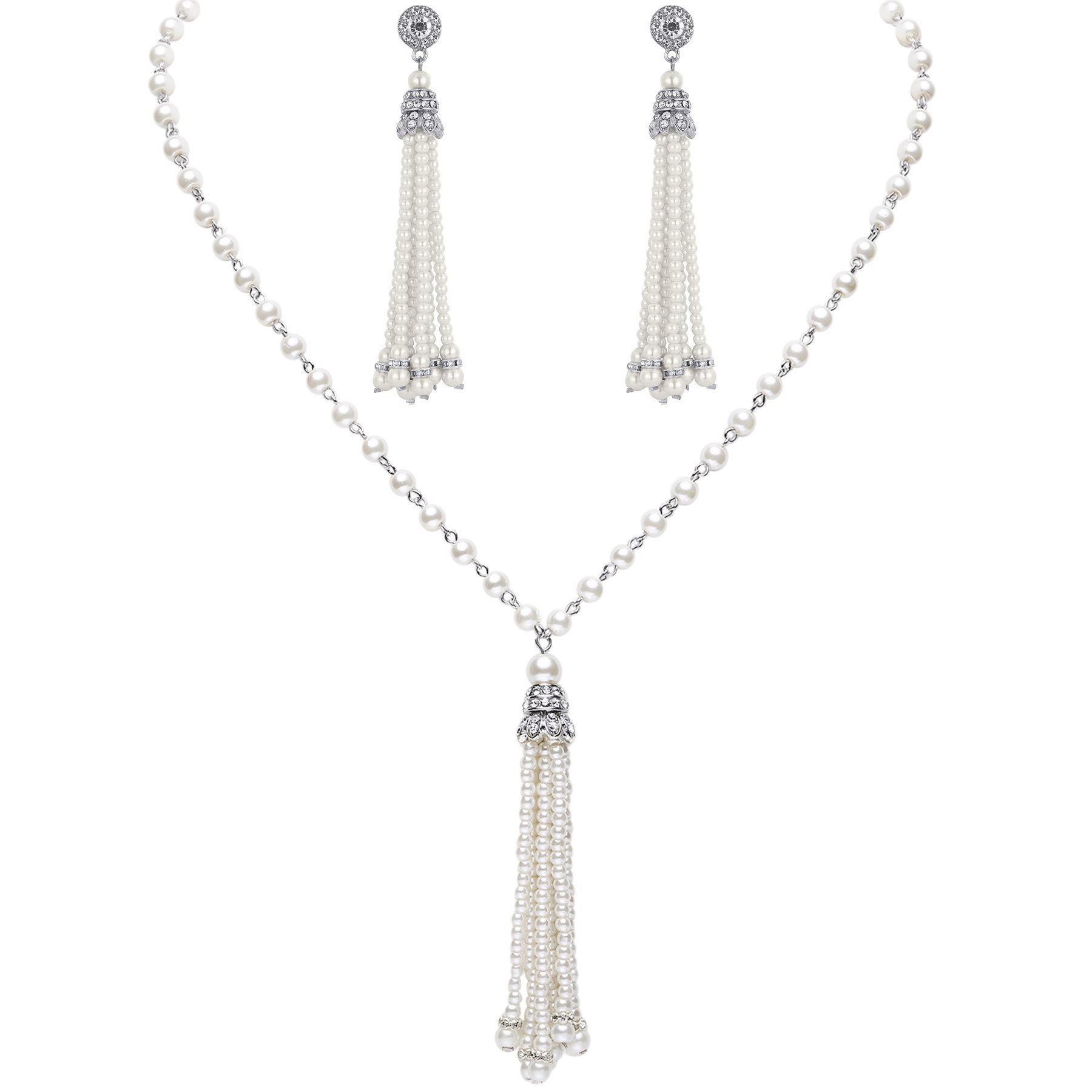 3-piece Set of Long Pearl Neck – Women'S Accessories In The 1950S Bewertung und Preis