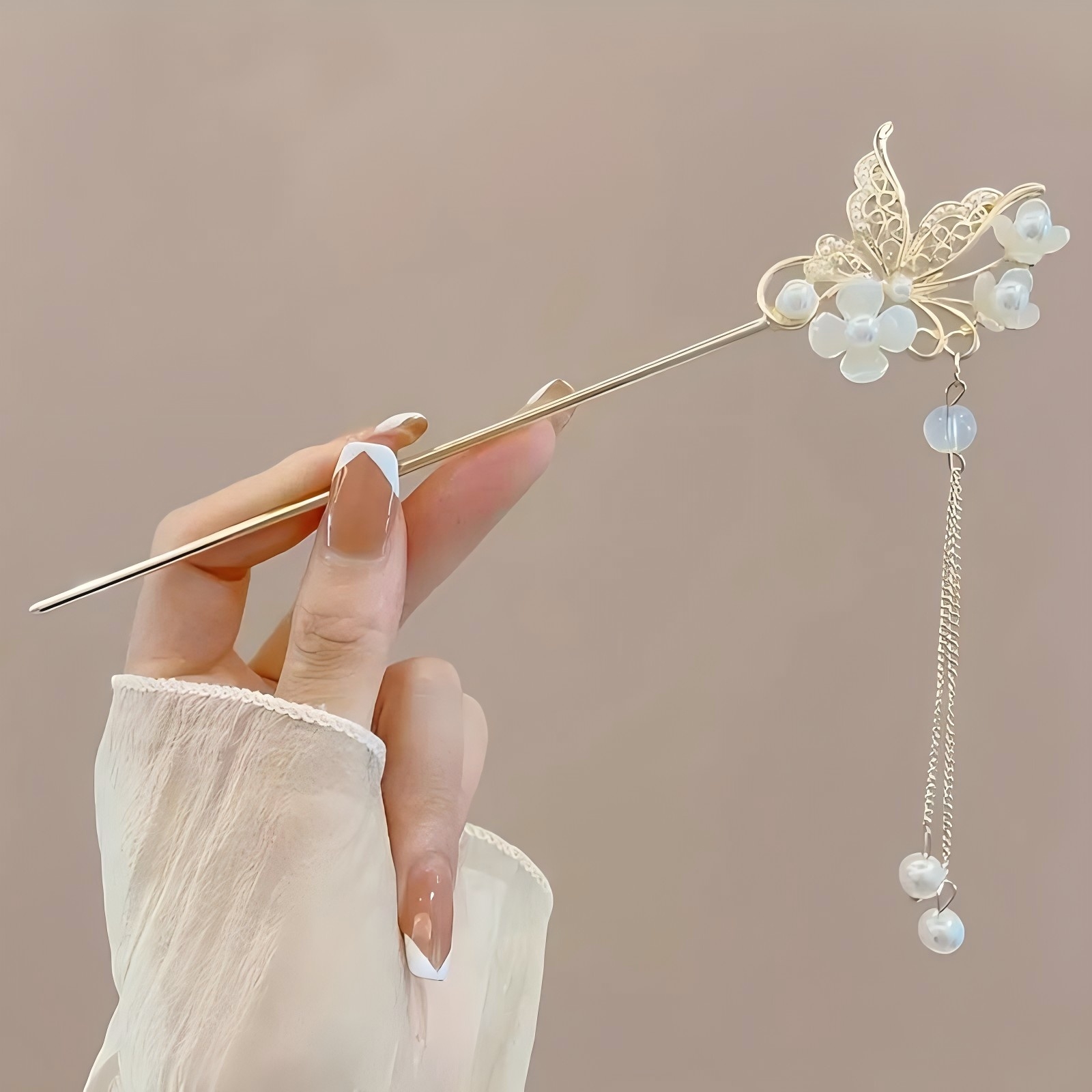 1/6 stücke Elegante Chinesisch – Hair Fork Stick Bewertung und Preis