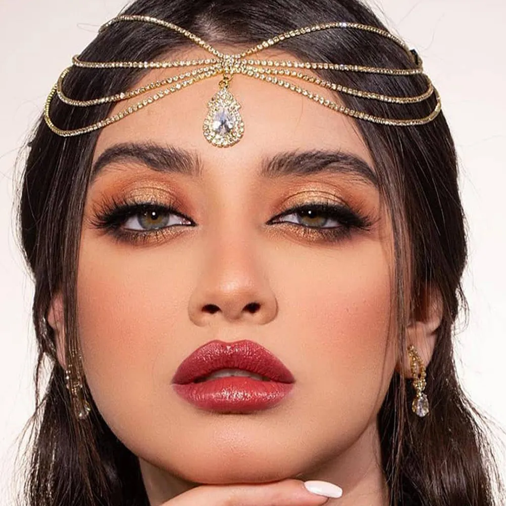 XSBODY Boho Braut Strass Kopfk – Women Accessories India Bewertung und Preis