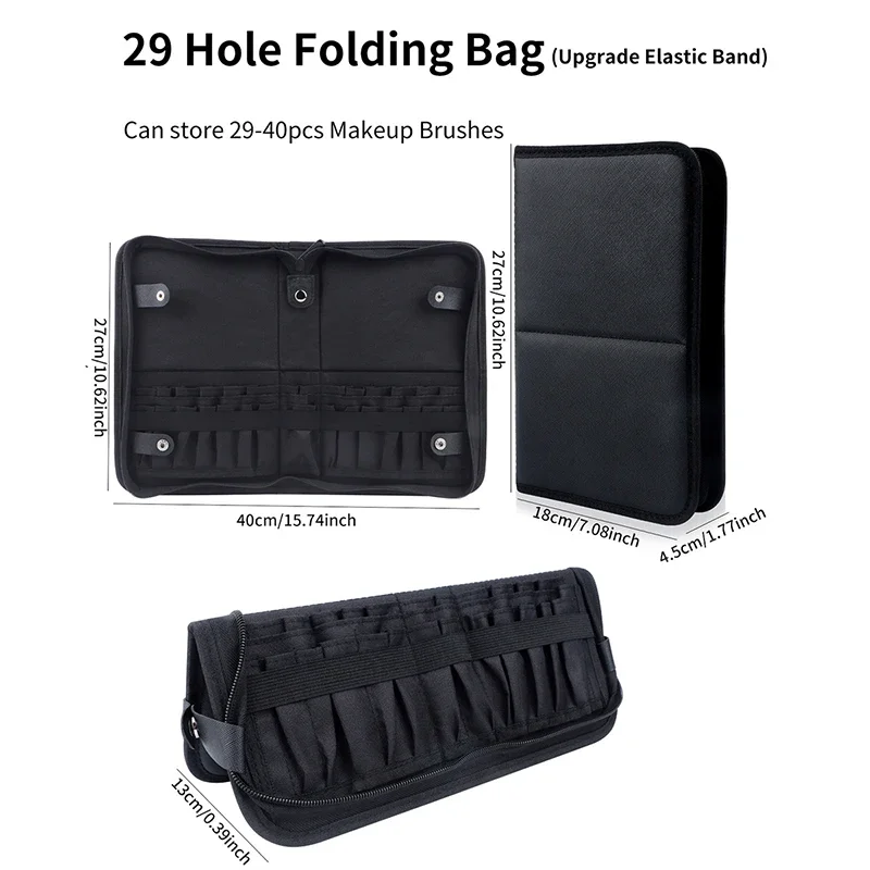 29/23 löcher Faltbare Make-Up  – Women Accessories Pouch Bewertung und Preis