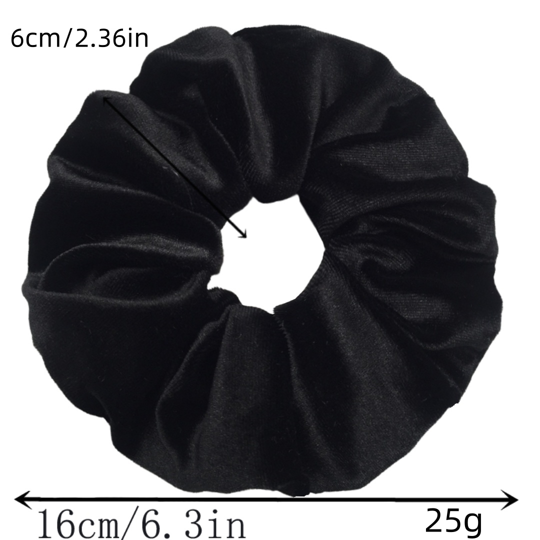 16 cm Mode Übergroßen Samt Scr – Hair Tie Velvet Bewertung und Preis
