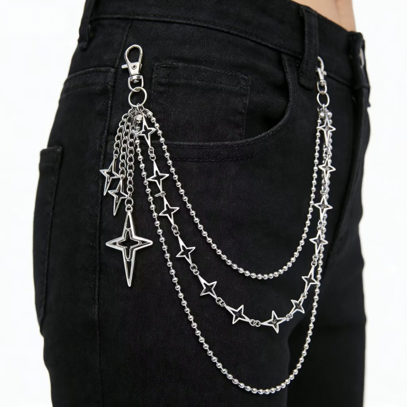 Damen Punk Hip-Hop Mehrschicht – Women'S Key Accessories Bewertung und Preis