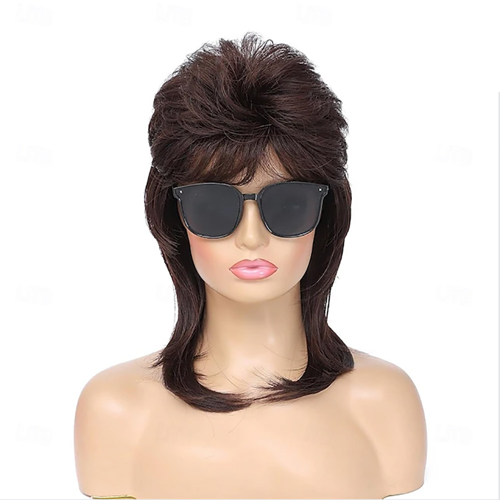 HAIRJOY Kunsthaar-Mullet-Perüc – Women'S Accessories In The 80S Bewertung und Preis