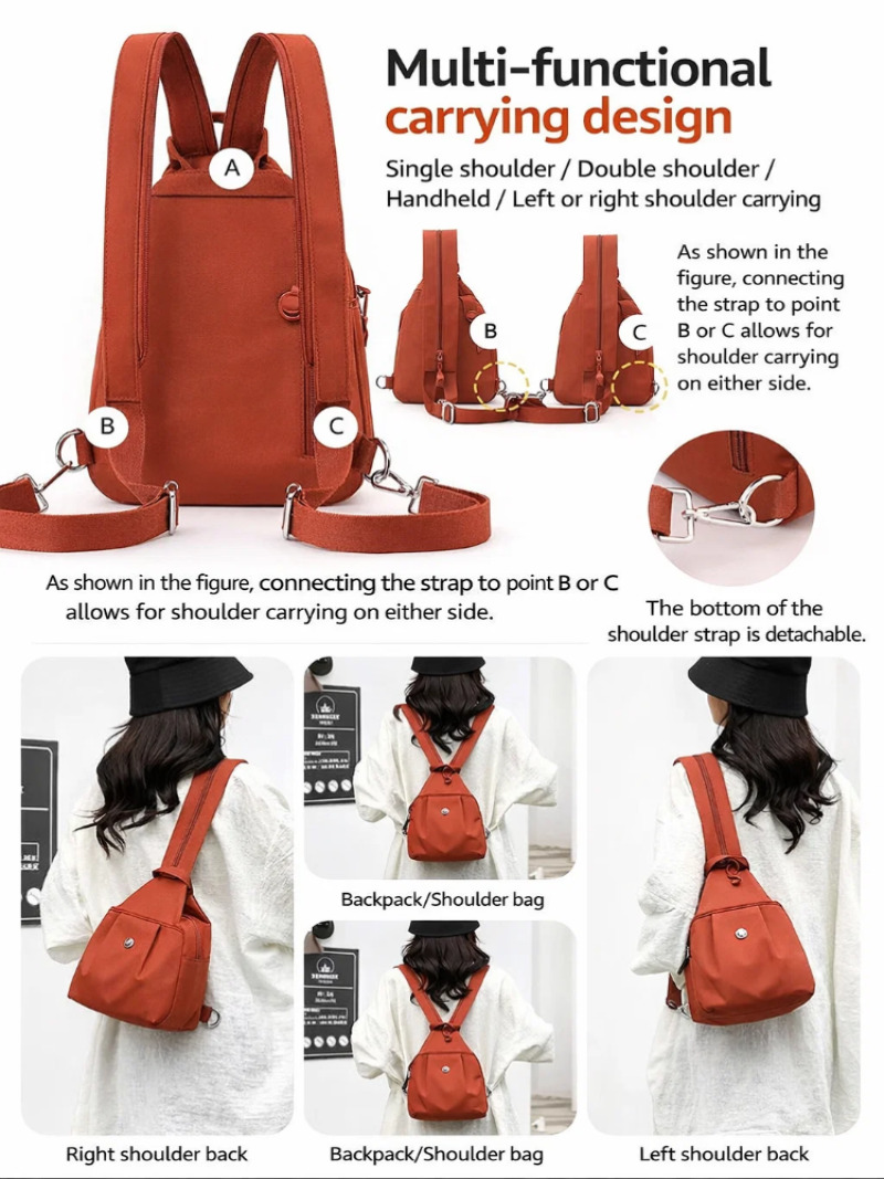 Leichter Mini-Rucksack für Dam – Women Accessories Pouch Bewertung und Preis