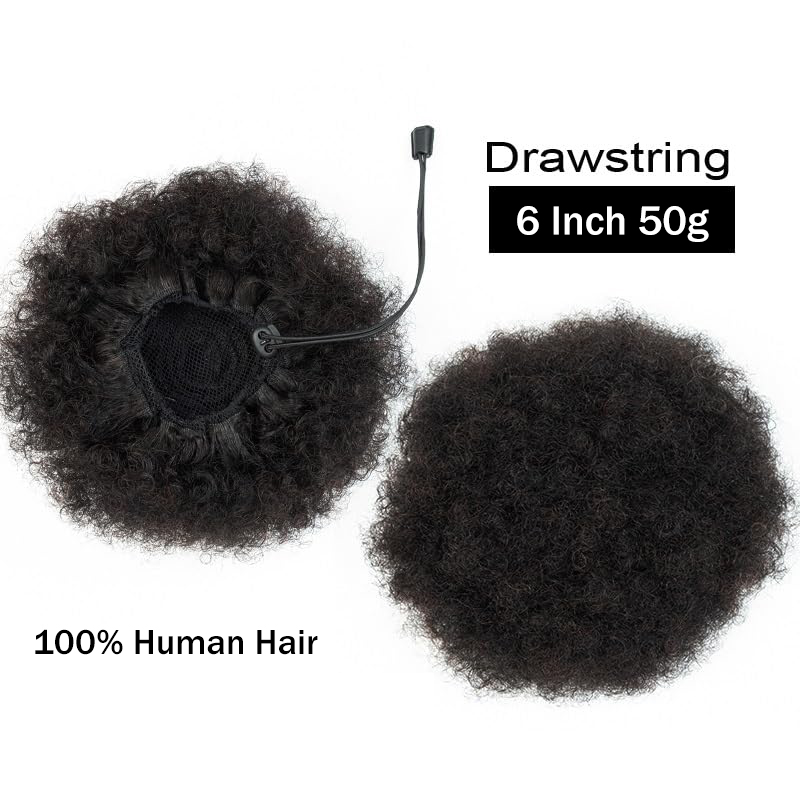 Afro Kinky Puffs 100 % Echthaa – Women Accessories India Bewertung und Preis